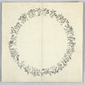 Drawing, Design for a Putto Frieze of a Plate, 1815–30