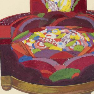 Drawing, Upholstered Armchair, ca. 1927