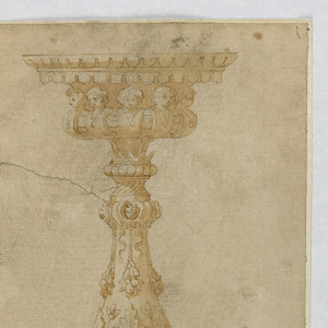 Drawing, Design for a Candelabrum, 16th–19th century