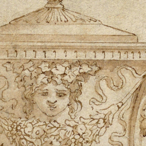 Drawing, Design for a Lidded Box, 17th–19th century