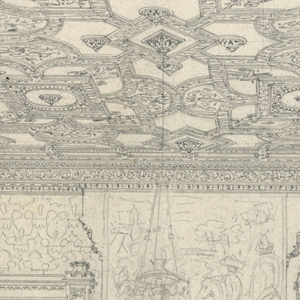 Drawing, Gothic Country House: Breakfast Room, ca. 1875