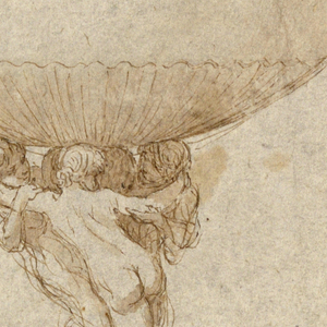 Drawing, Design for a Footed Bowl, 19th century