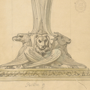 Drawing, Design for a Chalice, 1825–1850