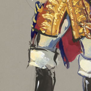 Drawing, Costume Design: Potemkin, for Pleasures and Palaces, 1965