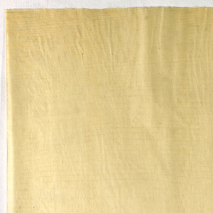 Decorated Paper, off-white translucent, ca. 1940