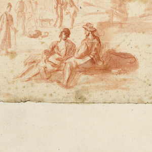 Drawing, A Port Scene, 1775–1800