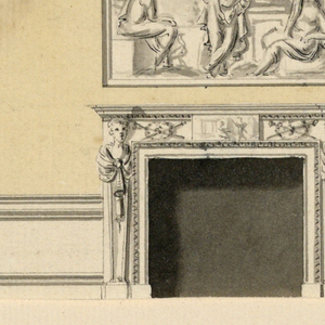 Drawing, Wall Elevation, 1815–22