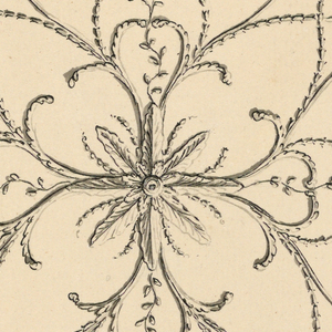 Drawing, Center Motif of Ceiling, 1815–22