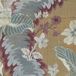 Drawing, Textile Design: Mise-en-carte for a brocade, ca. 1760