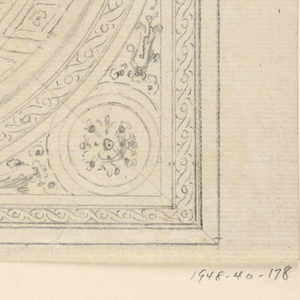 Drawing, Ceiling Design, 1815–22