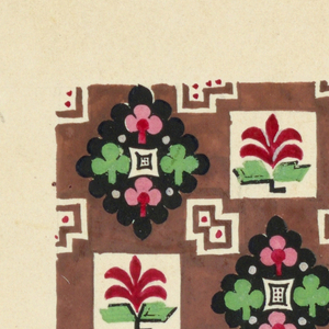 Drawing, Design for Textile, ca. 1808–10