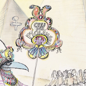 Drawing, Egypt: Arrival of Ptolemy Nouveau, 1982