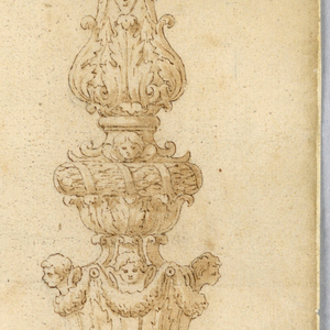 Drawing, Design for Candelabra