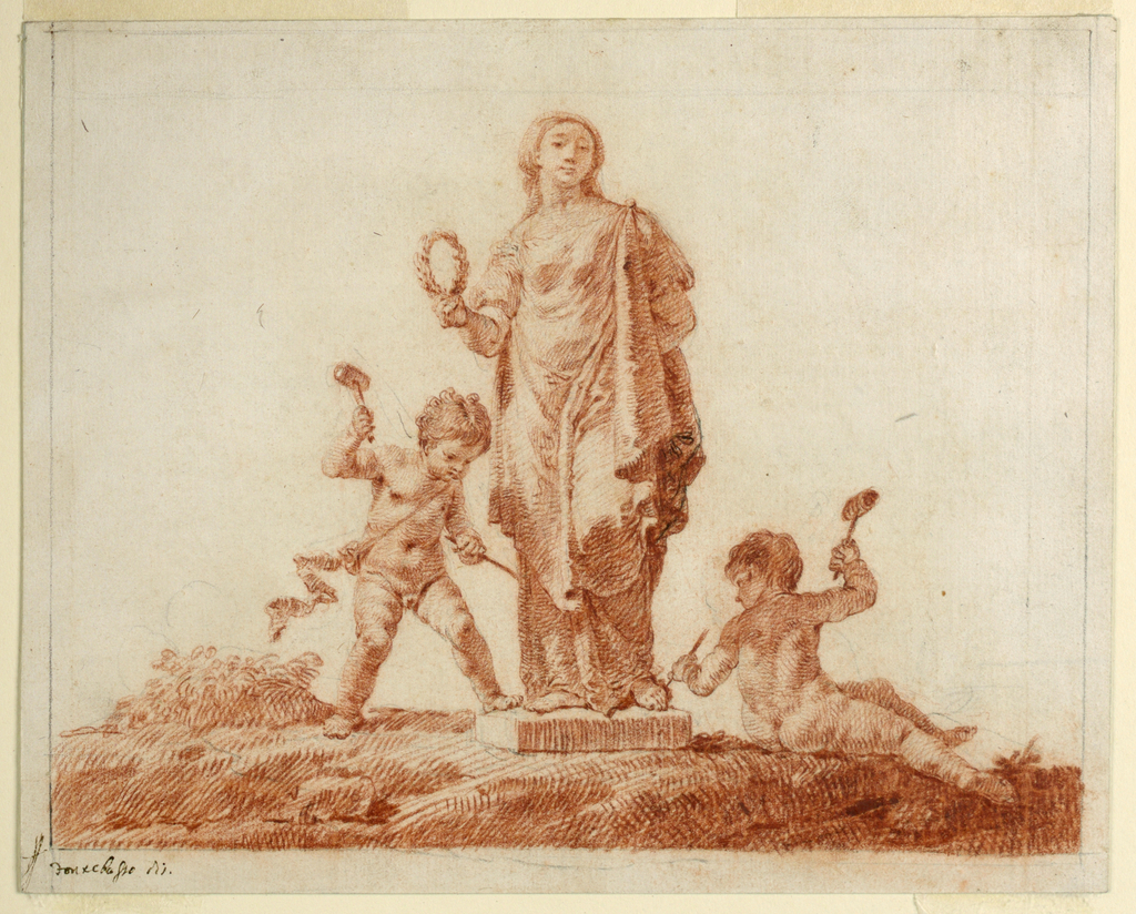 Drawing, Allegory of Sculpture