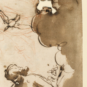 Drawing, Christ and Holy Ghost