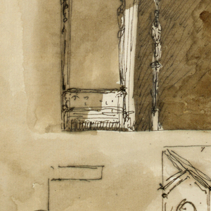 Drawing, Decorations for a bedroom