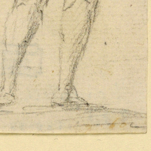 Drawing, A Standing Man, 1700–1773