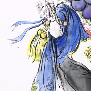 Drawing, The Noble Grape, 1980