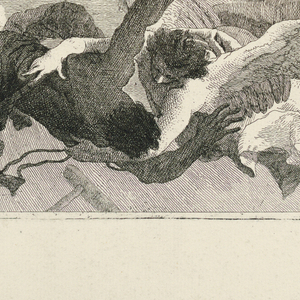 Print, A Workman Saved from Death by a Scapulary