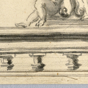 Drawing, Project for a Candlestick, 17th–19th century