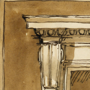 Drawing, Mantelpieces