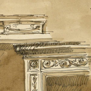 Drawing, Mantelpiece