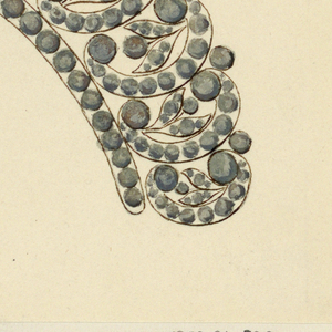 Drawing, Design for a comb, 1815–30