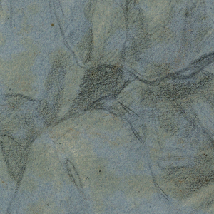 Drawing, Studies: Two sitting men, 1650–1675