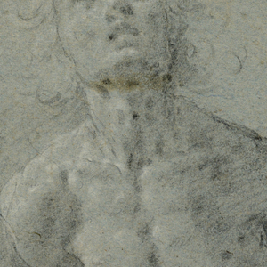 Drawing, Study for a Male Nude, ca. 1750