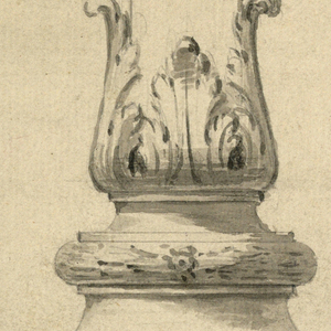 Drawing, Project for the Knob of a Processional Knot, 1750–1775
