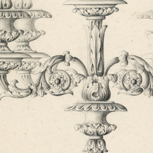 Drawing, Candlestick, 1900