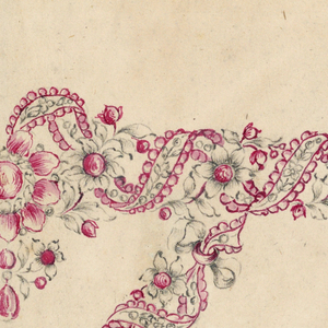Drawing, Design for necklace and earring, ca. 1770