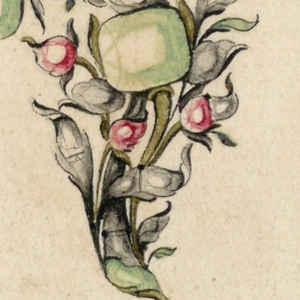 Drawing, Design for a brooch, ca. 1755