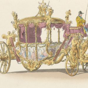 Print, State Carriage of George III, 1805