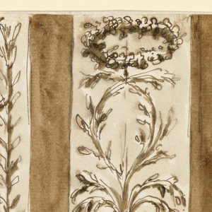 Drawing, Pilaster strips