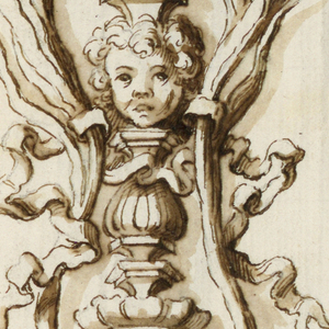 Drawing, Candelabrum Motif, 1600–1625