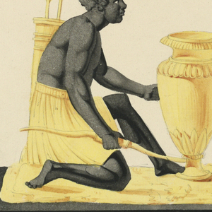 Drawing, Design for inkstand, 1800–1825