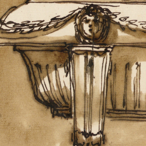 Drawing, Sarcophagi