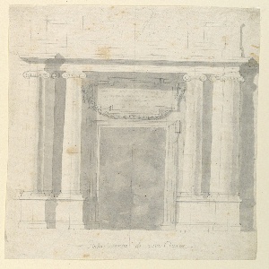 Drawing, The Elevation of a Church, 1775