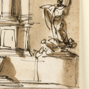 Drawing, Main altar