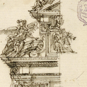 Drawing, Design for an Alter, ca. 1640–50