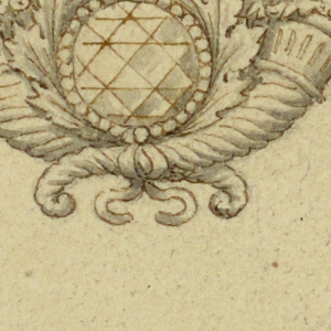 Drawing, Brooch, 1820–30