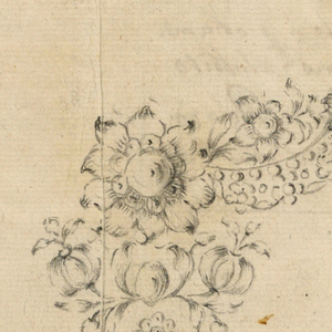 Drawing, Design for a necklace, ca. 1769