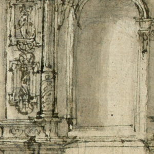 Drawing, Project for an Alter, ca. 1640–50