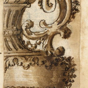 Drawing, Design for a Cut Vase, ca. 1630