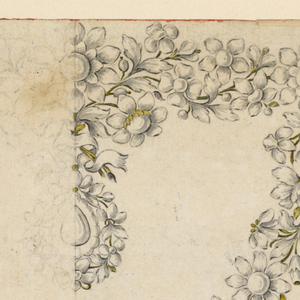 Drawing, Design for a necklace, ca. 1785