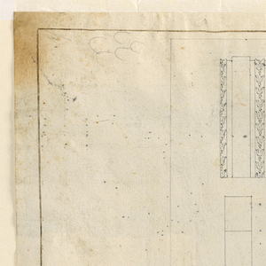 Drawing, Wall and ceiling decoration for a church, 1775–1800