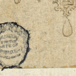 Drawing, Design for a Pendant with Sitting Woman with Book, 16th century