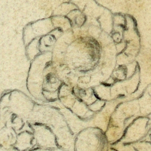Drawing, Earring, ca. 1775
