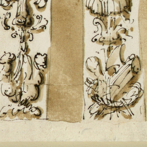 Drawing, Two pillar stripes